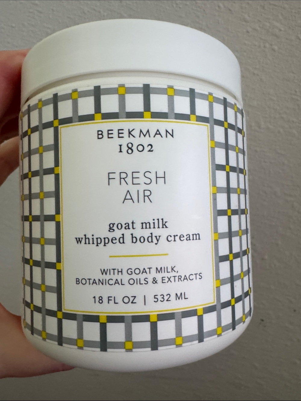 Beekman 1802 Fresh Air Whipped Body Cream - 18 oz New & Sealed